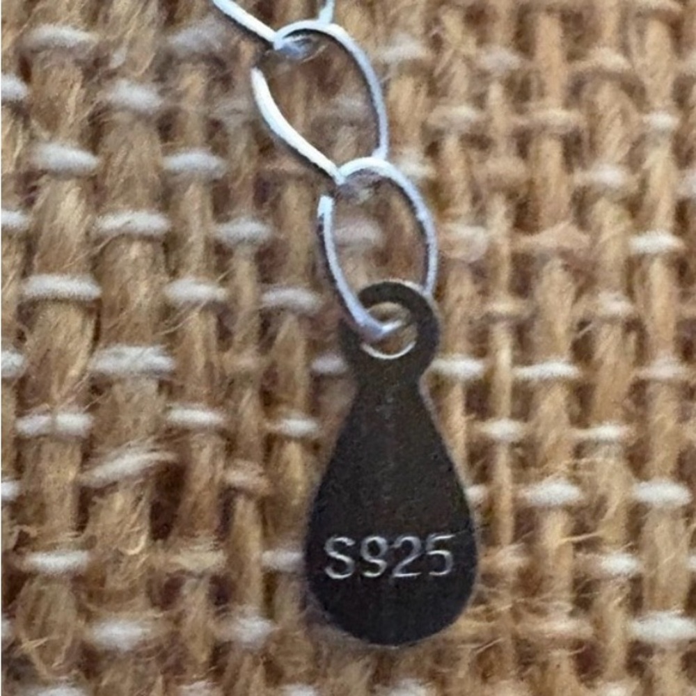 NWT Moissanite Necklace In Sterling Silver Marquis Cut 1.5 Carat - Picture 3 of 4